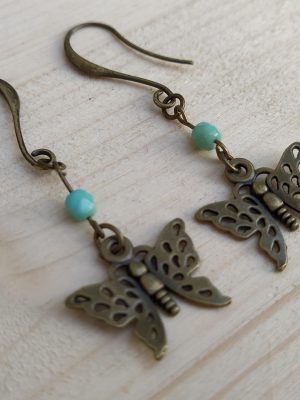 Belarritakoak - tximeleta