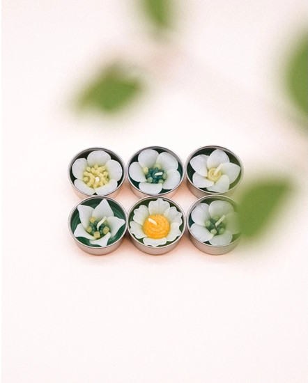 Manta horia eta kandelak - Irudia 7