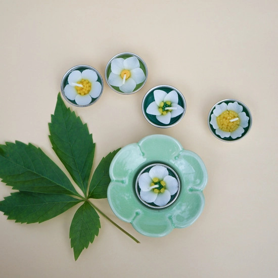 Manta horia eta kandelak - Irudia 6