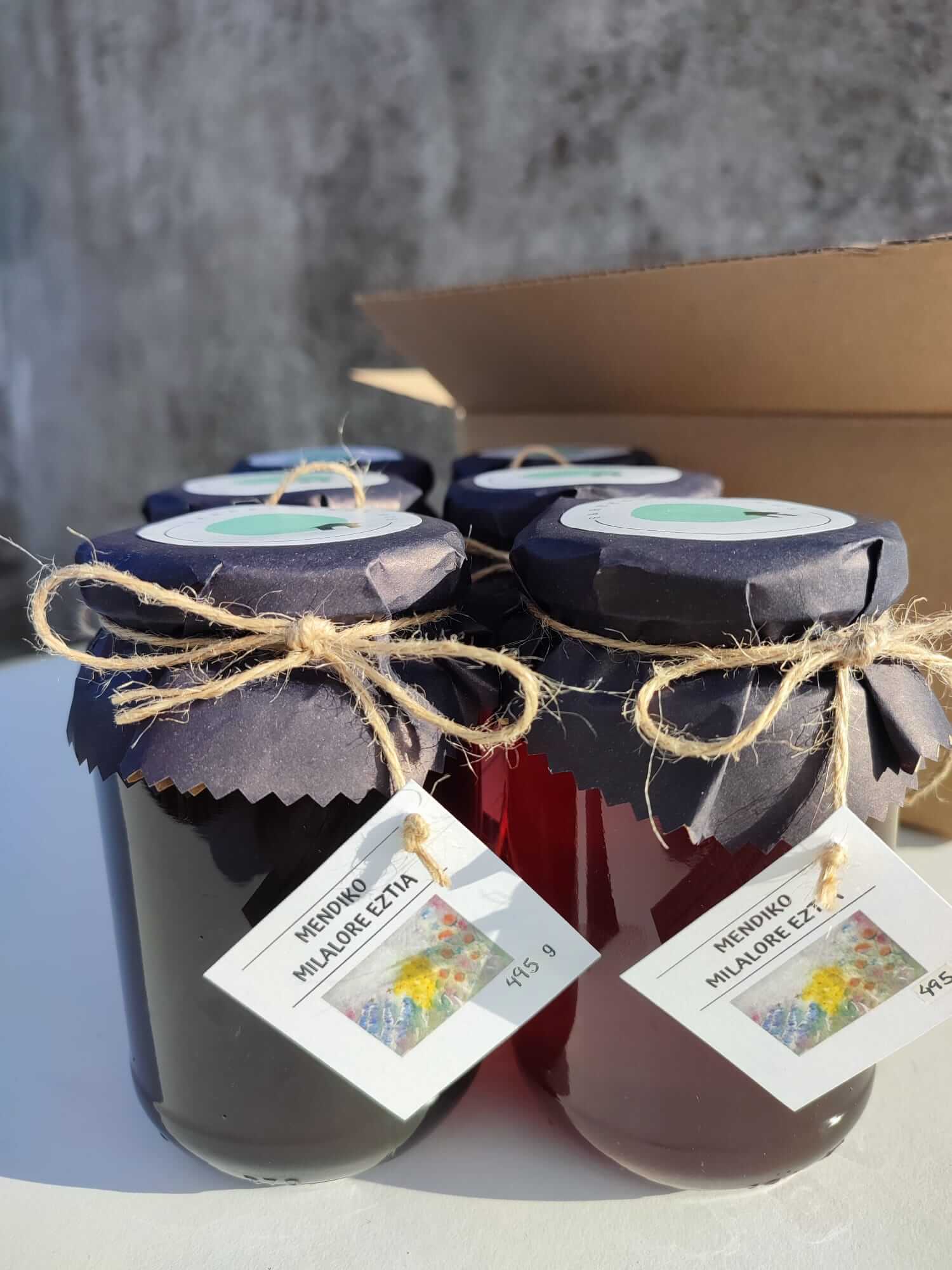 Mendiko milalore eztia (495 g, 6 poto)