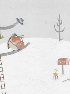 Postala: papargorria (15x15)